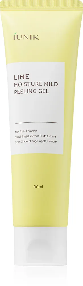 Пилинг для лица iUnik Lime энзимный, очищающий поры, 90 мл