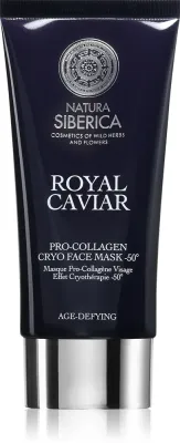 Маска для лица Natura Siberica Royal Caviar с эффектом лифтинга, с икрой и пептидами, 75 мл