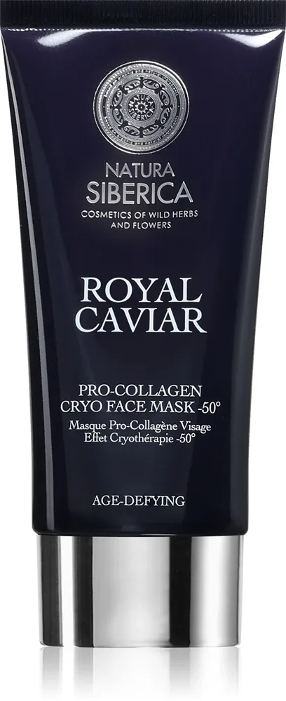 Маска для лица Natura Siberica Royal Caviar с эффектом лифтинга, с икрой и пептидами, 75 мл