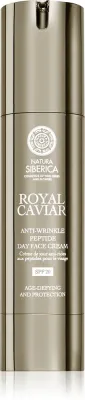 Дневной крем Natura Siberica Royal Caviar против морщин, SPF 20, с икрой и пептидами, 50 мл