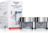 Набор для ухода за лицом Eucerin Hyaluron-Filler + 3x Effect дневной крем SPF 15 и ночной крем, 2 × 50 мл — фото 1