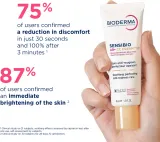 Крем CC для лица Bioderma Sensibio AR+ с SPF 50+, против покраснений, для чувствительной кожи, 40 мл — фото 4