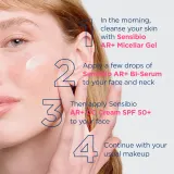 Крем CC для лица Bioderma Sensibio AR+ с SPF 50+, против покраснений, для чувствительной кожи, 40 мл — фото 5