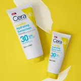 Молочко солнцезащитное CeraVe Invisible Hydrating Sunscreen SPF 30 для лица и тела, увлажняющее — фото 2