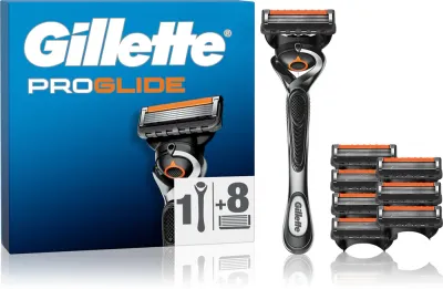 Набор для бритья Gillette ProGlide бритва и 8 сменных кассет, подарочный