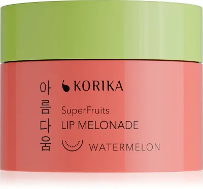Маска для губ KORIKA SuperFruits Lip Melonade увлажняющая, с маслом ши, 10 мл