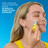 Стик солнцезащитный CeraVe Invisible Sun Stick SPF 50+ для лица и губ, для чувствительной кожи, 8 г — фото 5