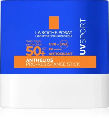 Стик солнцезащитный La Roche-Posay Anthelios UV Sport Pro-Resistance Stick SPF 50+, водостойкий, 8 г SPF 50+