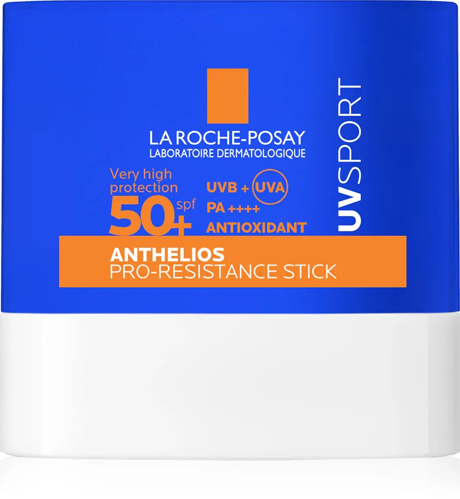 Стик солнцезащитный La Roche-Posay Anthelios UV Sport Pro-Resistance Stick SPF 50+, водостойкий, 8 г SPF 50+