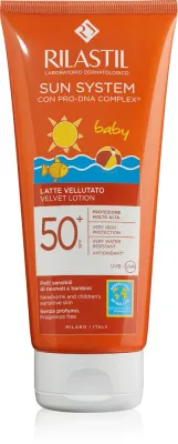 Солнцезащитное молочко для детей Rilastil Sun System Baby, для тела и лица, 200 мл