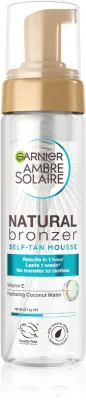 Автозагар Garnier Ambre Solaire Natural Bronzer для лица и тела, быстросохнущий, 200 мл
