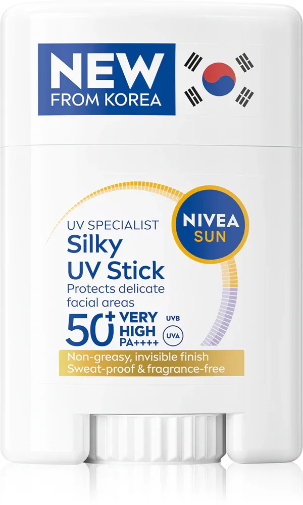 Стик NIVEA SUN Silky UV Stick солнцезащитный, для лица, 15 г