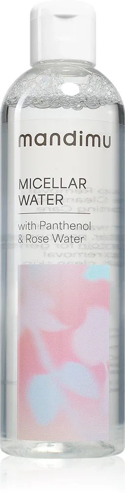 Вода мицеллярная Jemy zdrowo Mandimu Micellar Water with panthenol and rose water для снятия макияжа, 250 мл