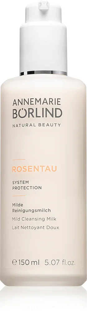 ANNEMARIE BÖRLIND ROSENTAU - Молочко очищающее для лица ANNEMARIE BORLIND ROSENTAU для снятия макияжа, увлажняющее, 150 мл, 150 мл