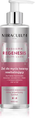 Очищающее средство для лица Miraculum Exosome Regenesis с гиалуроновой и салициловой кислотами, 200 мл