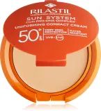 Компактный тональный крем Rilastil Sun System, SPF 50+, высокое укрытие, 10 г, оттенок Beige — фото 1
