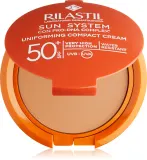 Компактный тональный крем Rilastil Sun System, SPF 50+, высокое укрытие, 10 г, оттенок Gold — фото 1