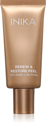 Маска для лица INIKA Organic Renew + Restore Peel очищающая, отшелушивающая, 30 мл