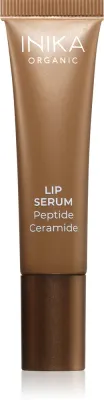 Маска для губ INIKA Organic Lip Serum Peptide + Ceramide увлажняющая, восстанавливающая, 10 мл