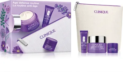 Набор косметики для лица Clinique Mini Kit Age Defense Routine, против морщин, подарочный
