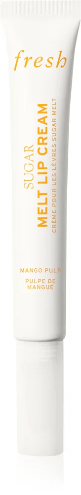Оттеночный бальзам для губ fresh Sugar Melt Lip Cream увлажняющий, с лёгким блеском, 12 г, оттенок Mango Pulp