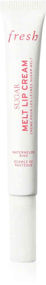 Оттеночный бальзам для губ fresh Sugar Melt Lip Cream увлажняющий, с лёгким блеском, 12 г, оттенок Watermelon Rind