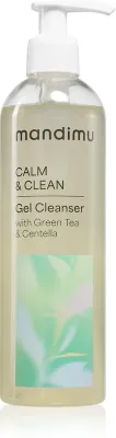 Гель для умывания Jemy zdrowo Mandimu Calm Clean Gel Cleanser с зелёным чаем, 250 мл
