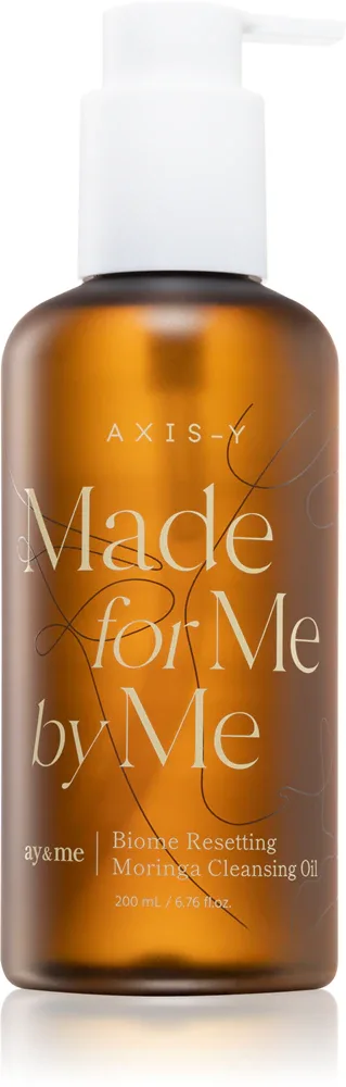 Гидрофильное масло для умывания AXIS-Y Biome Resetting Moringa Cleansing Oil для снятия макияжа, 200 мл