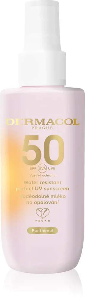 Молочко солнцезащитное Dermacol Sun для лица и тела, водостойкое, 150 мл SPF 50