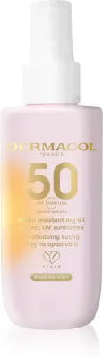 Солнцезащитный спрей для тела Dermacol Sun сухое масло, водостойкий, с кокосовым маслом, 150 мл SPF 50
