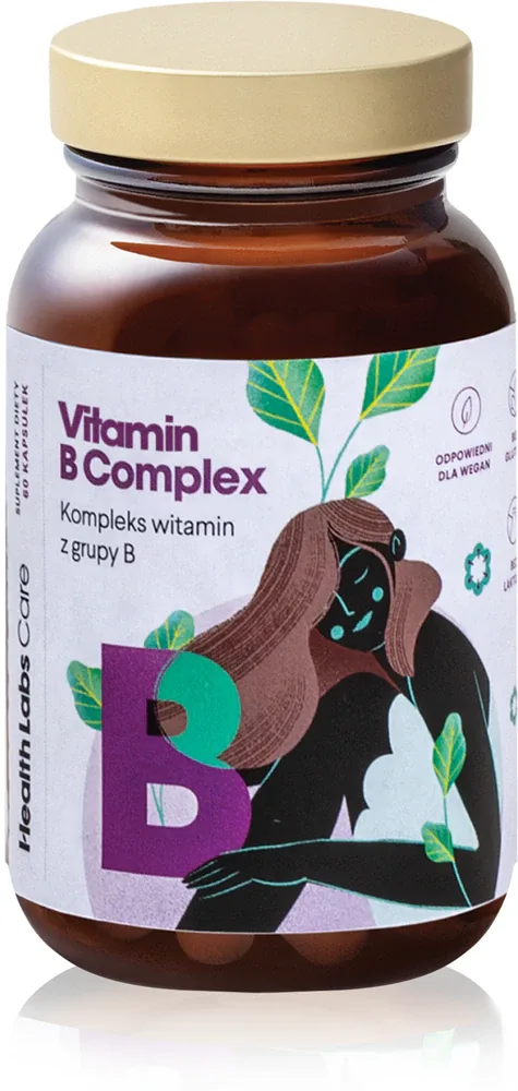 Добавка к пище Health Labs Care Vitamin B Complex с холином, инозитолом и витамином C, 60 капсул