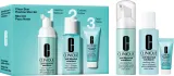 Набор косметики для лица Clinique Mini Kit Clear Skin Routine, для жирной кожи с несовершенствами, подарочный — фото 1