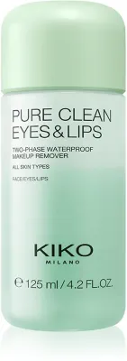 Средство для снятия макияжа KIKO Milano Pure Clean Eyes Lips двухфазное, для глаз и губ