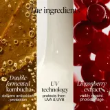 Защитный флюид для лица fresh Kombucha Multi-Defense Sheer UV SPF 50 лёгкий, с ферментом комбучи, 50 мл — фото 5