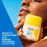 Флюид солнцезащитный CeraVe Invisible Hydrating Fluid Sunscreen SPF 50 для лица, увлажняющий, 50 мл SPF 50 — фото 6