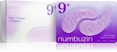 Патчи под глаза Numbuzin No. 9 NAD+ Collagen Under Eye Patches гидрогелевые, с коллагеном, 5 шт