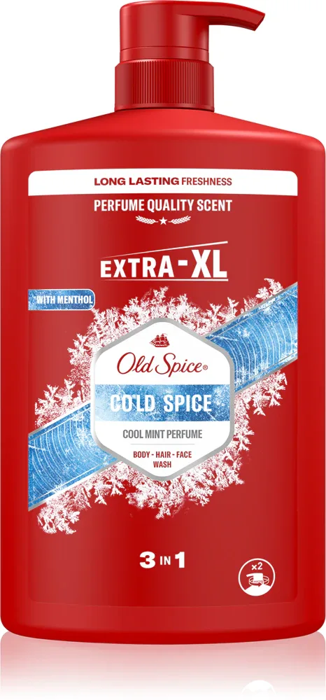 Гель для душа Old Spice Cold Spice 3 в 1, с цитрусовым ароматом