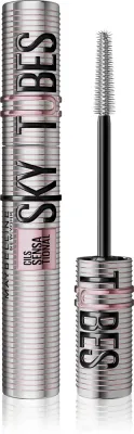 MAYBELLINE NEW YORK Lash Sensational Sky High Tubes - Тушь для ресниц Maybelline Lash Sensational Sky High Tubes удлиняющая, чёрная, 7,2 мл, 7.2 мл