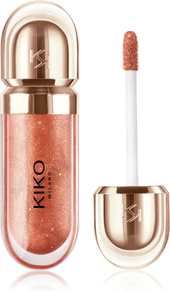 Блеск для губ KIKO Milano 3D Hydra Lipgloss увлажняющий, с эффектом объёма, 6,5 мл, оттенок 42 Charming Copper
