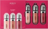 Набор косметики KIKO Milano Glossy Lip Set подарочный, с блесками для губ — фото 1