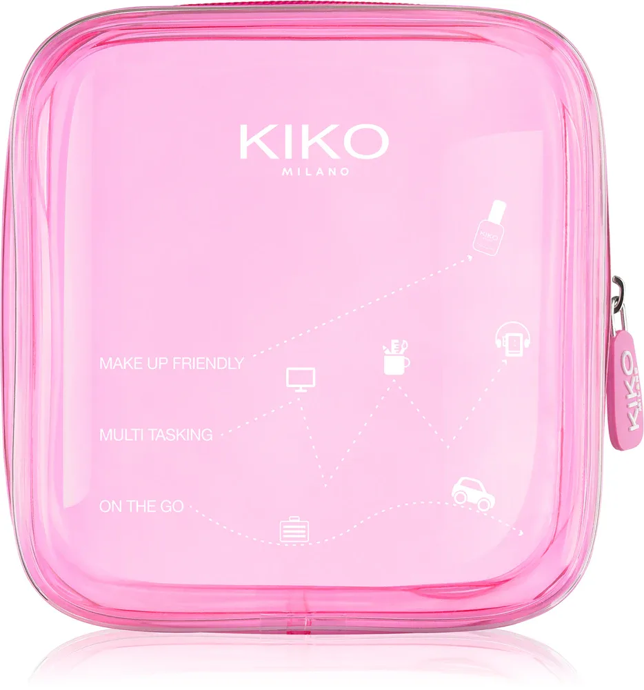 Косметичка KIKO Milano Mini Pochette вместительная, на молнии, 1 шт