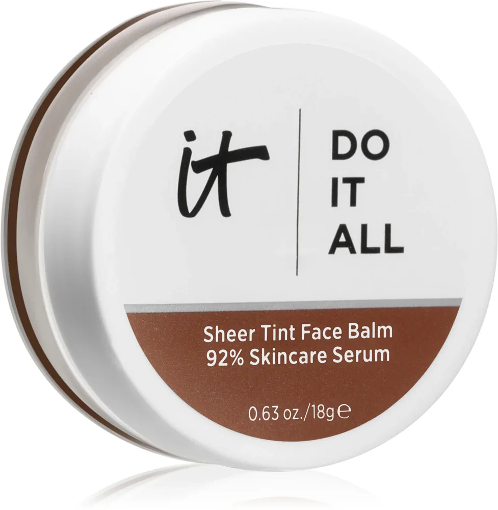 Бальзам тональный для лица IT Cosmetics Do it all Face Balm с лёгким покрытием, увлажняющий, 18 г, оттенок Deep Neutral 615