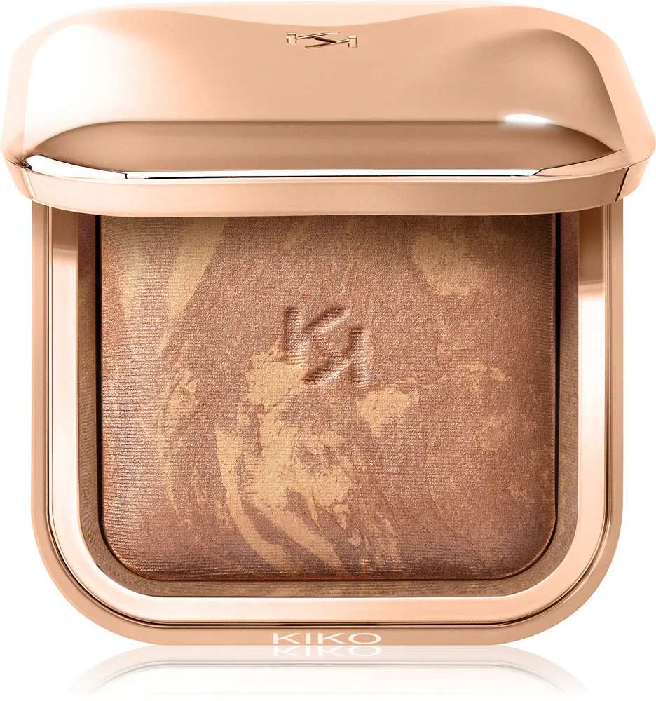 Бронзер для лица KIKO Milano Silky Glow для эффекта загара и скульптурирования, 8,5 г, оттенок 02 Terracotta