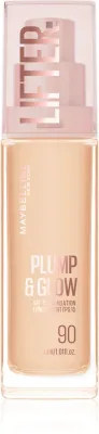 MAYBELLINE NEW YORK Lifter Plump & Glow - Тональное средство Maybelline Lifter Plump Glow флюид, среднее покрытие, 30 мл, 30 мл