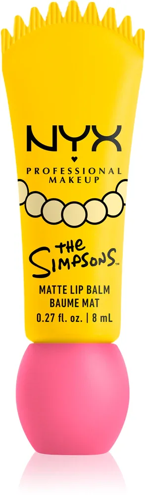 Бальзам для губ NYX Professional Makeup The Simpsons Smushy тонирующий, с маслом ши и Ceramide NP, 8 мл, оттенок Smarty Pink