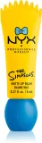 Бальзам для губ NYX Professional Makeup The Simpsons Smushy тонирующий, с маслом ши и Ceramide NP, 8 мл, оттенок Peekaboo Blue — фото 1