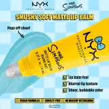 Бальзам для губ NYX Professional Makeup The Simpsons Smushy тонирующий, с маслом ши и Ceramide NP, 8 мл, оттенок Peekaboo Blue — фото 3