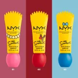 Бальзам для губ NYX Professional Makeup The Simpsons Smushy тонирующий, с маслом ши и Ceramide NP, 8 мл, оттенок Peekaboo Blue — фото 6