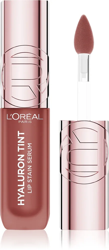 L’Oréal Paris Hyaluron Tint Lip Stain Serum - Помада для губ L’Oreal Paris Hyaluron Tint Lip Stain Serum жидкая, увлажняющая, с эффектом тинта, 5 мл, 5 мл, оттенок 640 Tea Time
