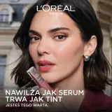 L’Oréal Paris Hyaluron Tint Lip Stain Serum - Помада для губ L’Oreal Paris Hyaluron Tint Lip Stain Serum жидкая, увлажняющая, с эффектом тинта, 5 мл, 5 мл, оттенок 640 Tea Time — фото 4